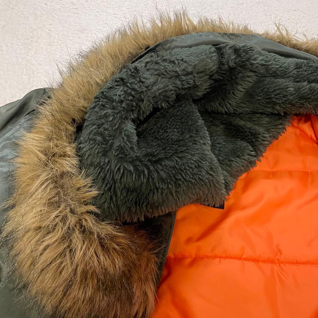 ALPHA INDUSTRIES N-3B フライトジャケットミリタリーグリーン