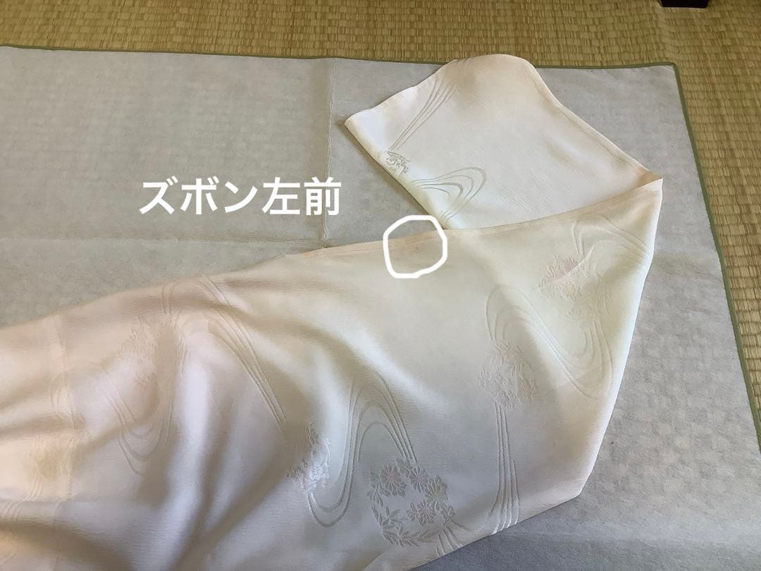 長襦袢反物から仕立てたシルクパジャマ　㉕