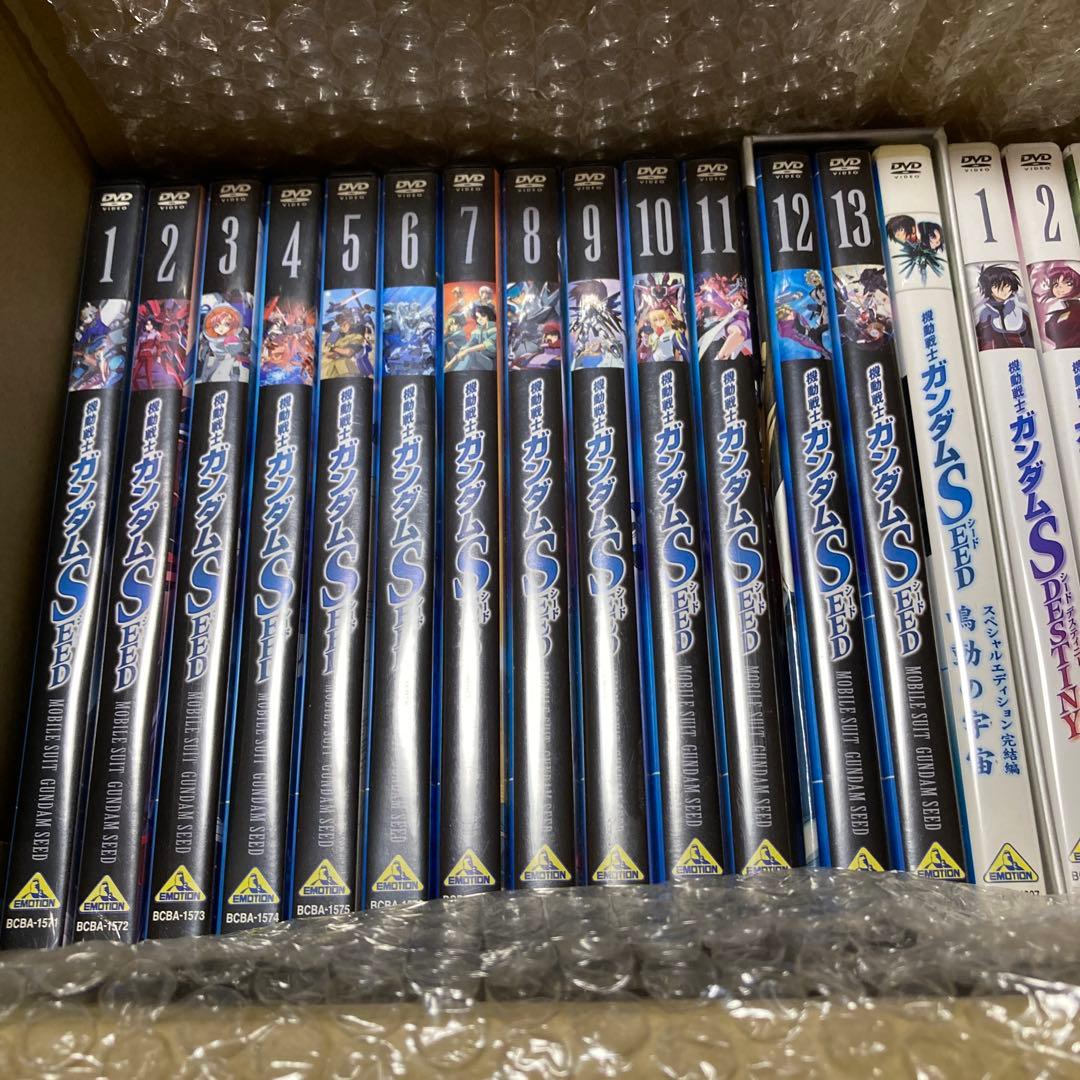 み*い様 機動戦士ガンダムS DVD SEED デスティニー　セット11巻➕13