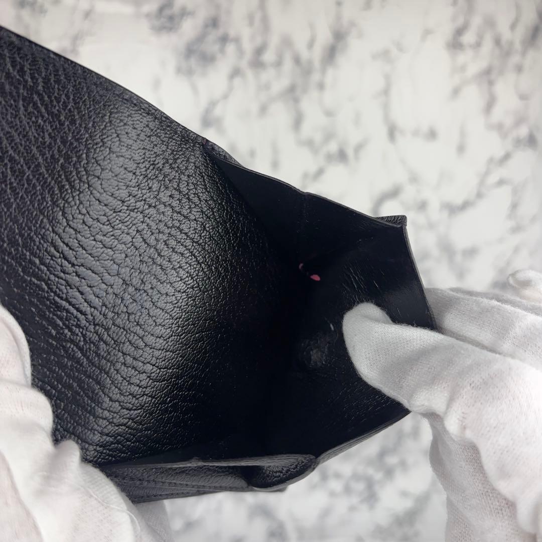 132 HERMES ベアン　レクトベルソ　三つ折り財布