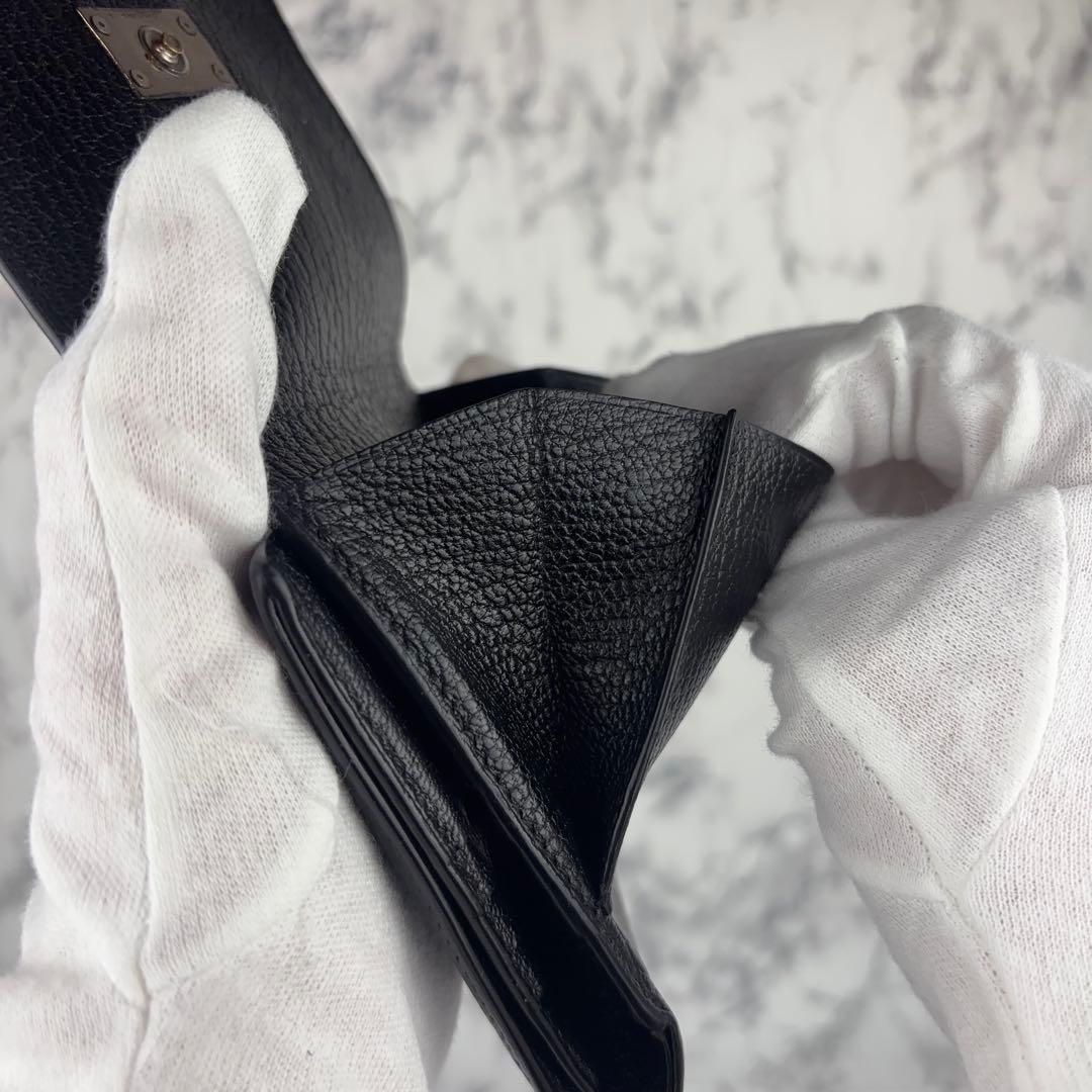 132 HERMES ベアン　レクトベルソ　三つ折り財布
