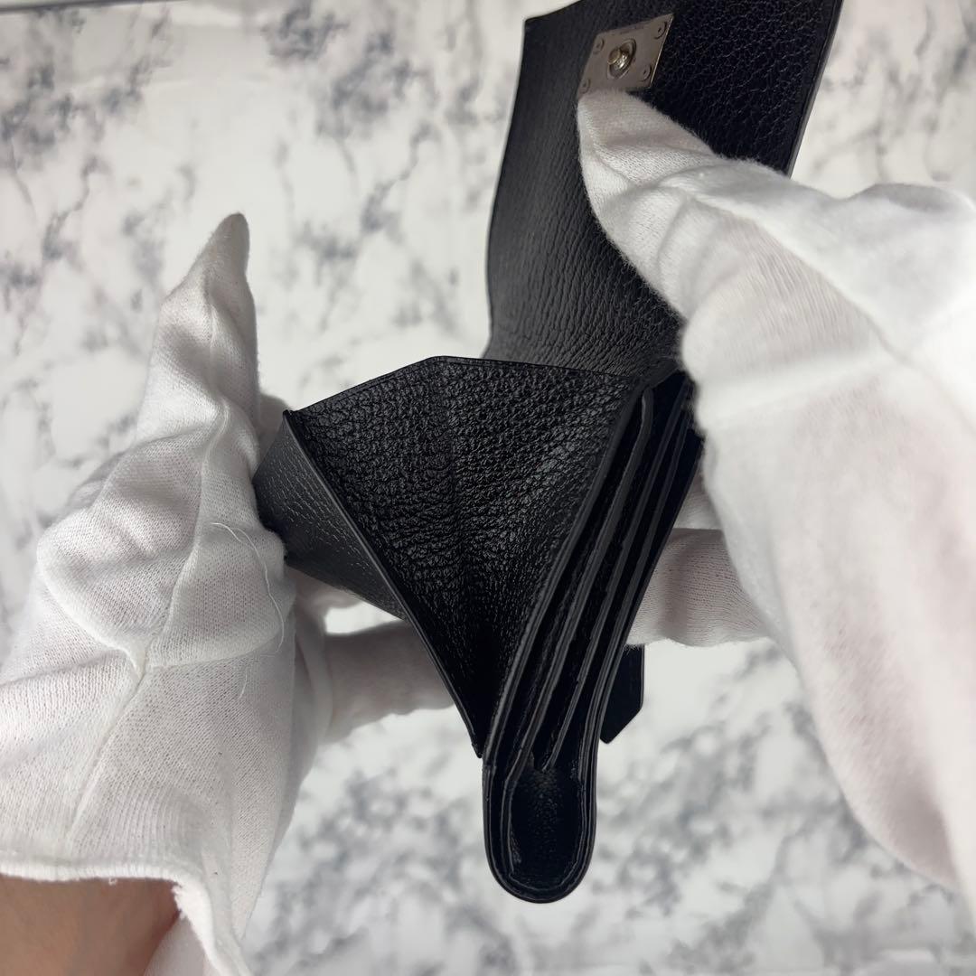 132 HERMES ベアン　レクトベルソ　三つ折り財布