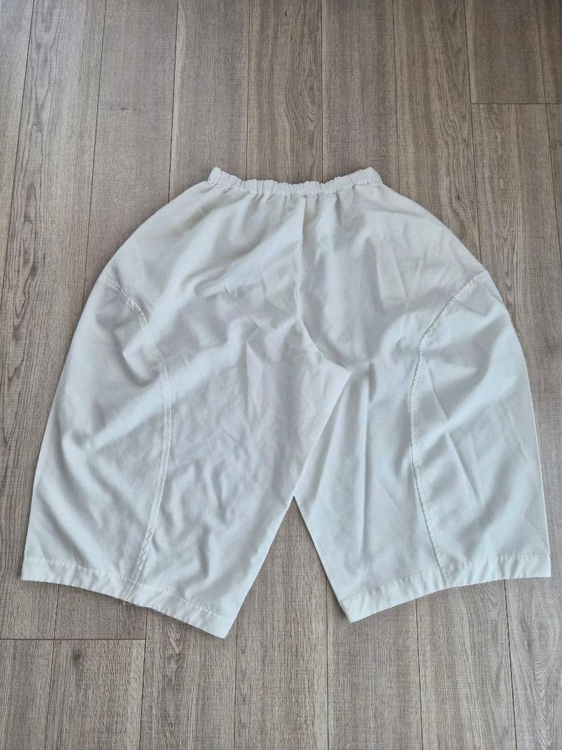 ブラックコムデギャルソン　20SS ホワイトかぼちゃパンツ