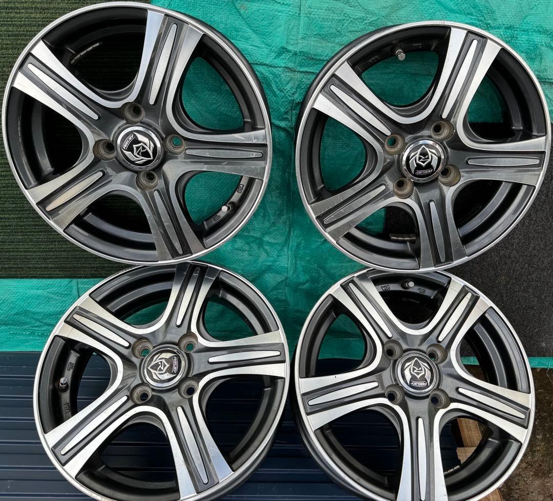 ウエッズ RIZLEY ライツレー アルミホイール14インチ4.5j +45 4