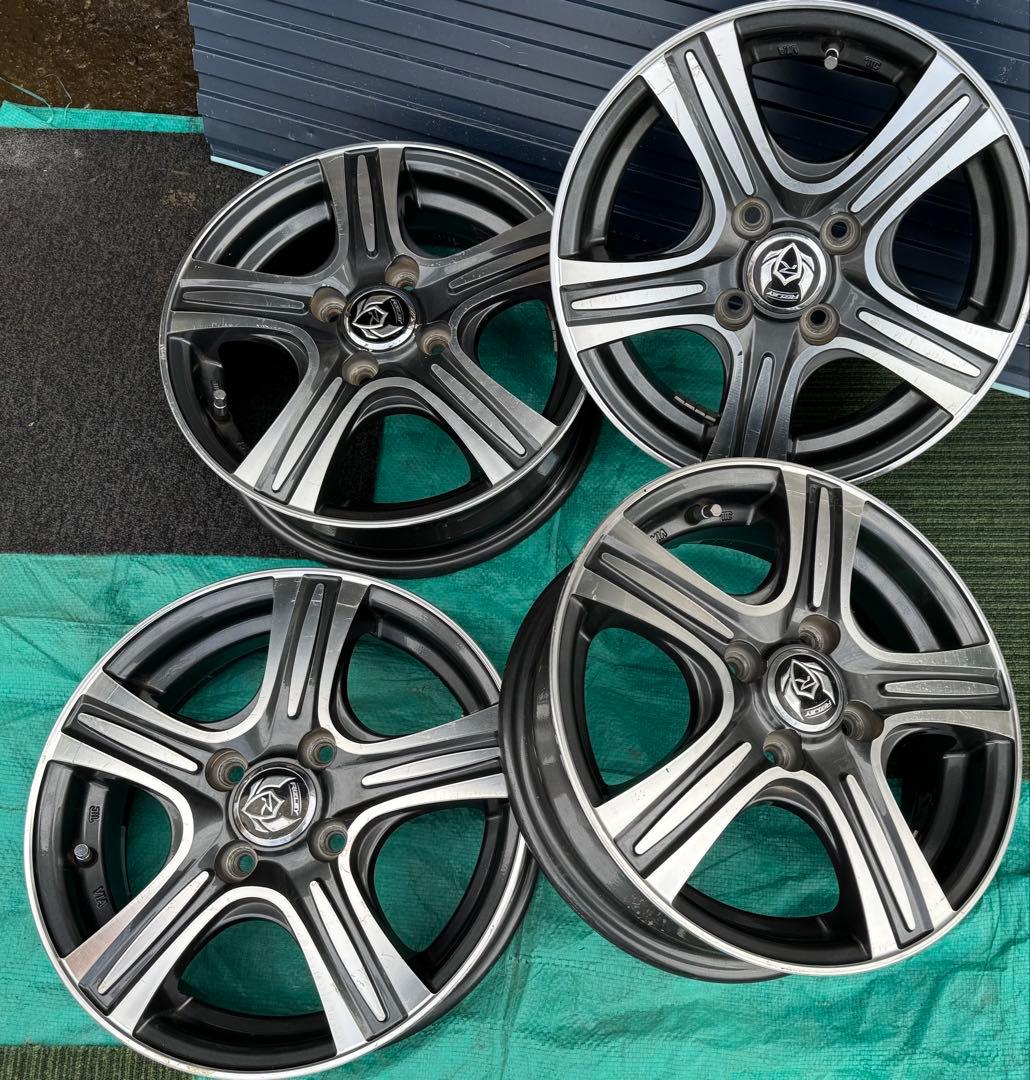 ウエッズ RIZLEY ライツレー アルミホイール14インチ4.5j +45 4