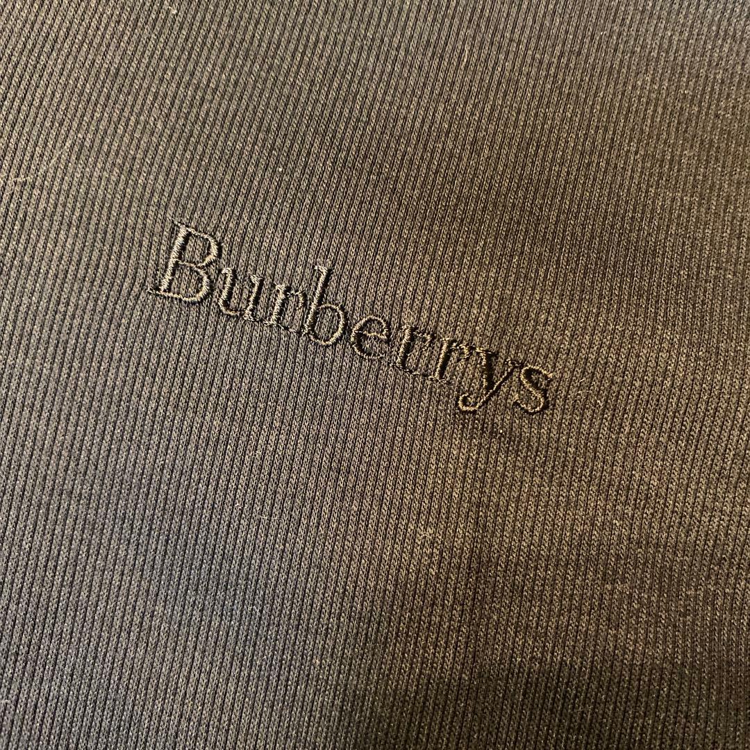 未使用 タグ付き Burberrys ブラック ポロシャツ L ユニセックス