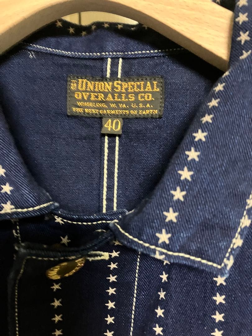 23日迄の限定価格　新品　フリーホイーラーズのスターストライプカバーオール