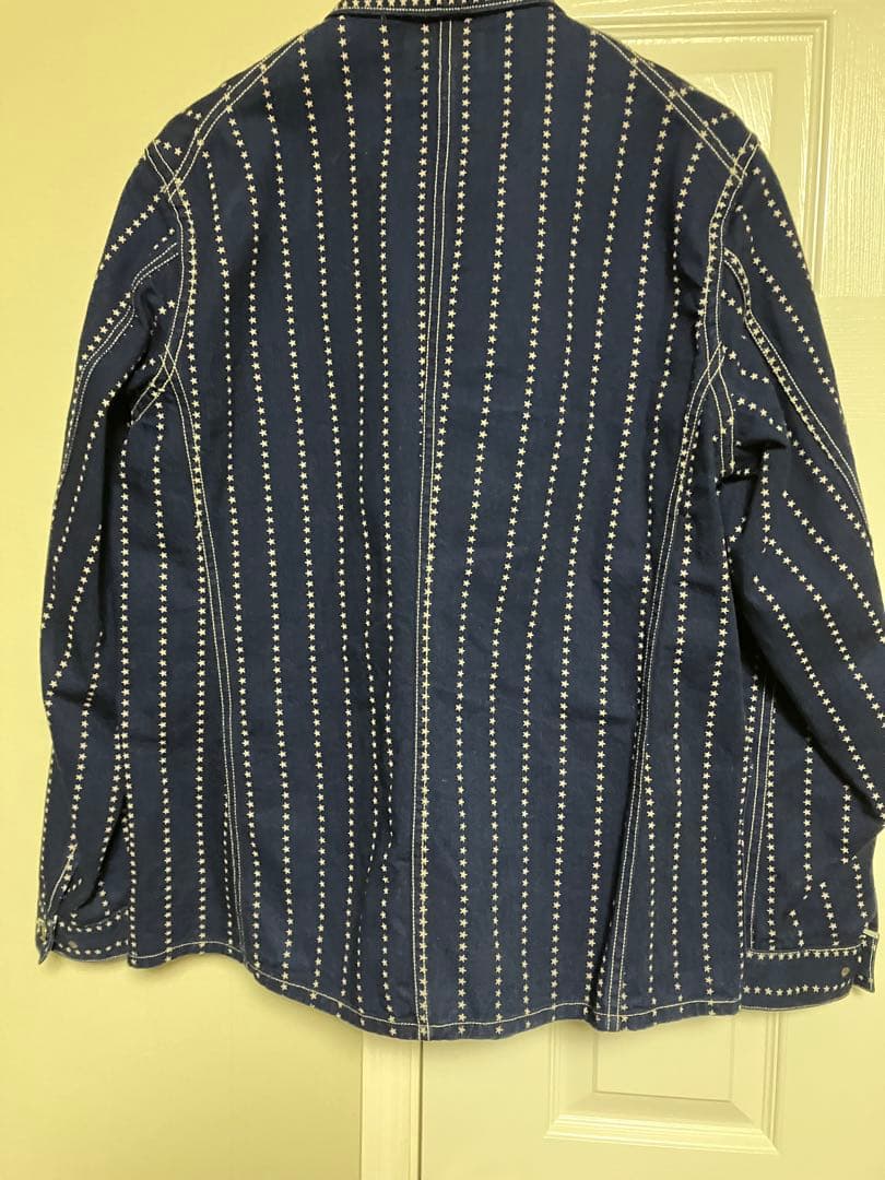 23日迄の限定価格　新品　フリーホイーラーズのスターストライプカバーオール
