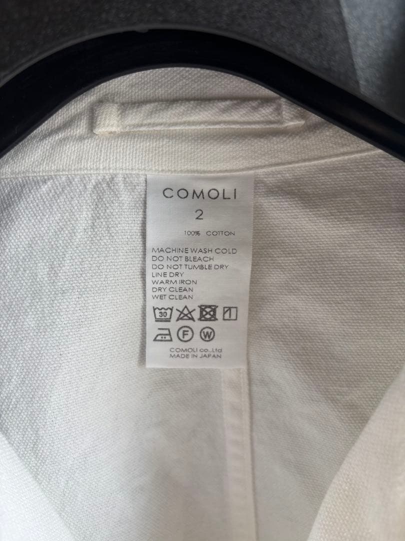 COMOLI ホワイト1938 ジャケット　コモリ