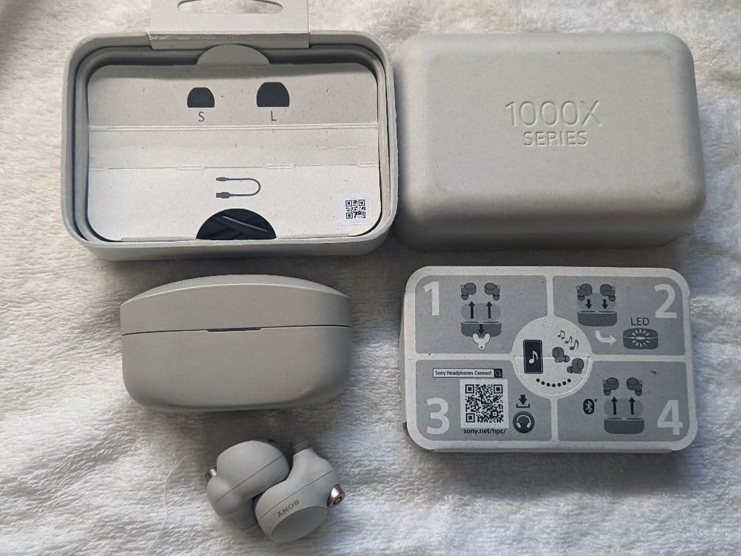 【バッテリー交換済】SONY WF-1000XM4 ノイズキャンセリング