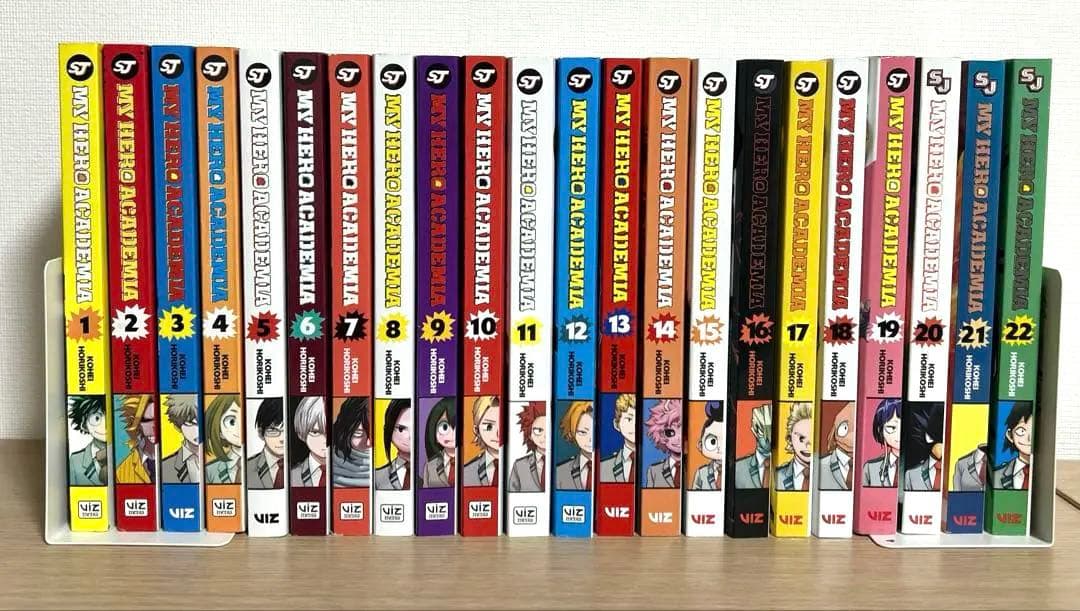 僕のヒーローアカデミア　英語版　1-22 22冊セット