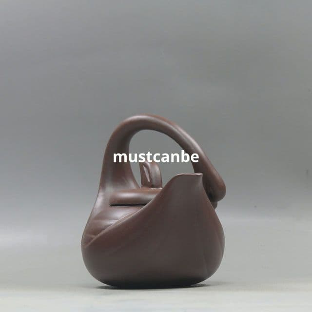 紫砂壷 茶壷 白鳥壷 未使用品
