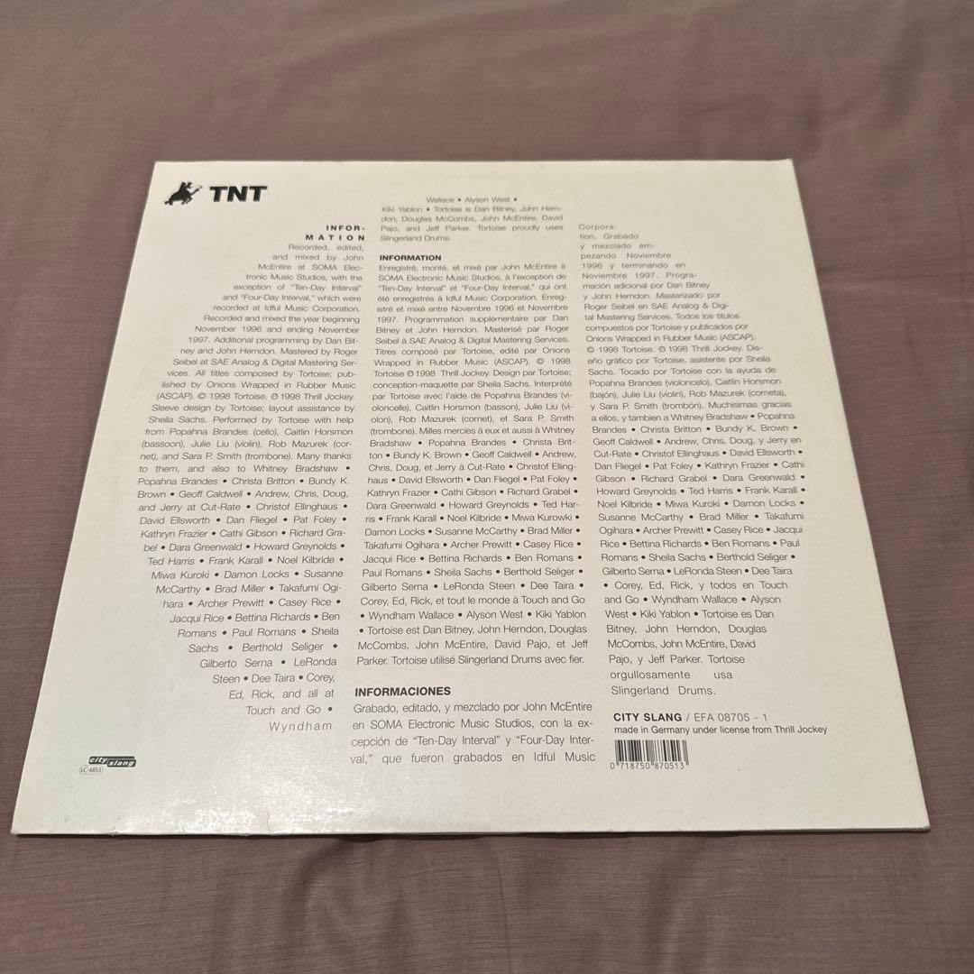 Tortoise TNT アナログ盤