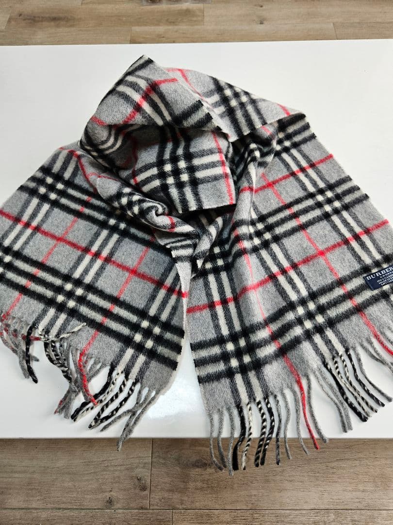 【✨美品✨】 BURBERRYLondon　100%カシミヤ ノバチェック