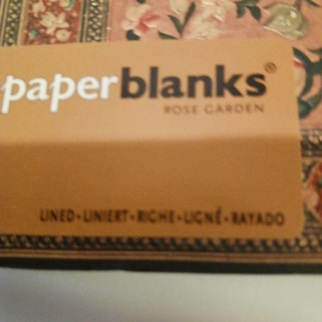paperblanks Rose Garden ミディ横罫ノート2冊セット