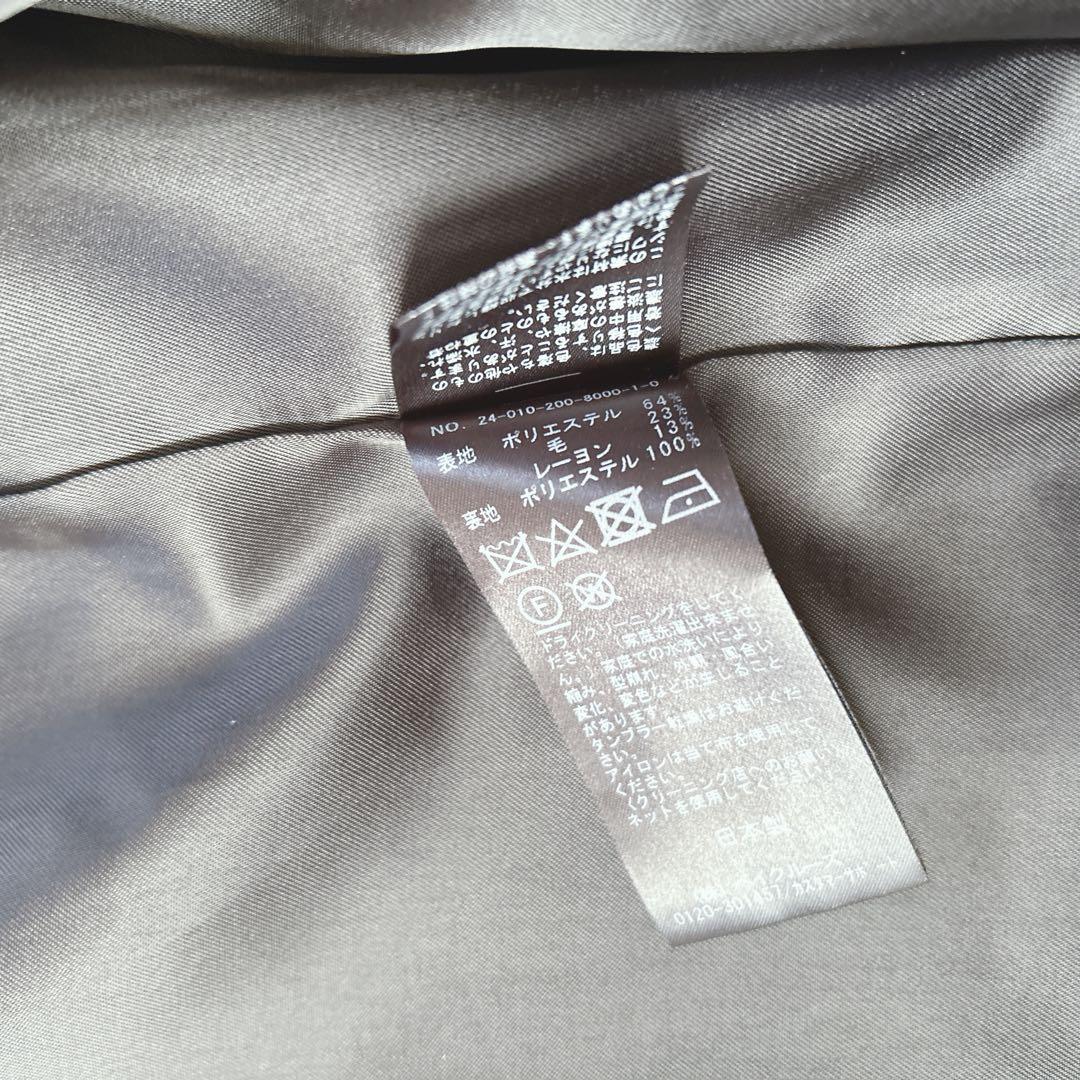 専用　24年製　スピック＆スパン　ハイブリッドカルゼ2Bジャケット　ブラック