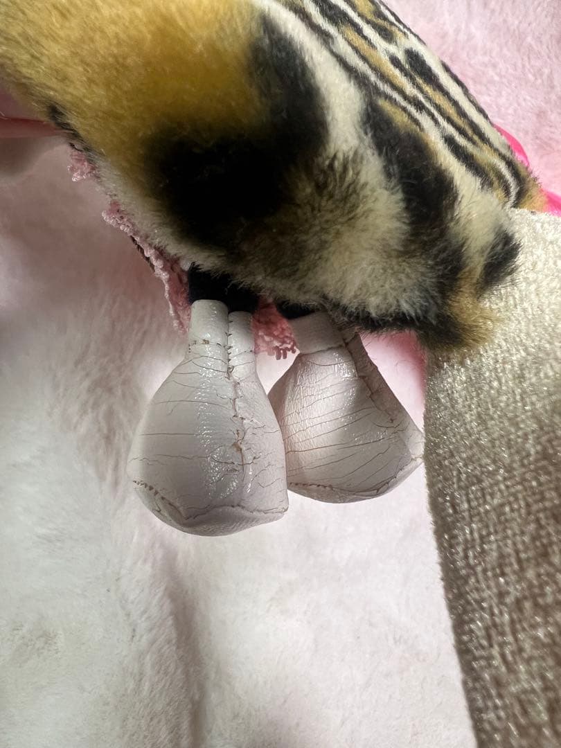 ディズニー　ヒョウ柄ミニー　カチューシャ
