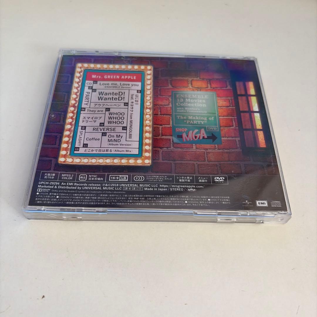 Mrs.GREEN APPLE ENSEMBLE 初回限定盤