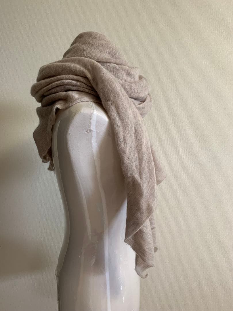 美品Botto Giuseppe Cashmere stall カシミア100%