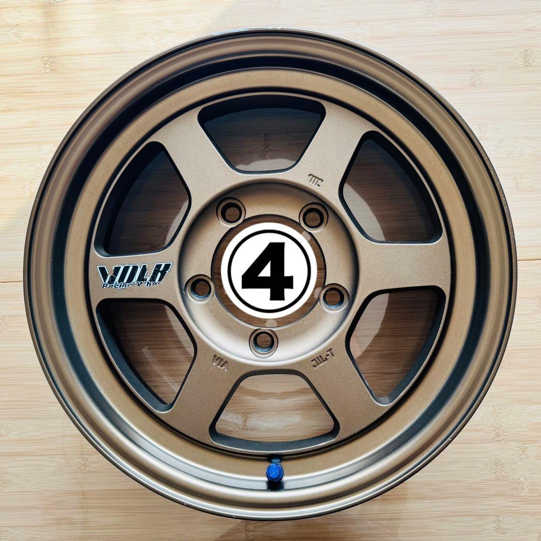 ジムニー レイズ TE37X ホイール4本16インチ ブロンズ