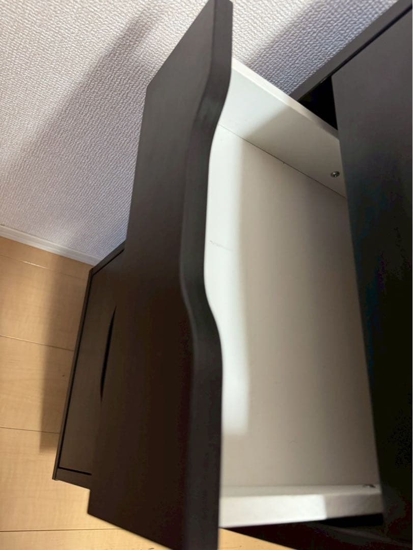 IKEA ALEX アレクス　ブラックブラウン②