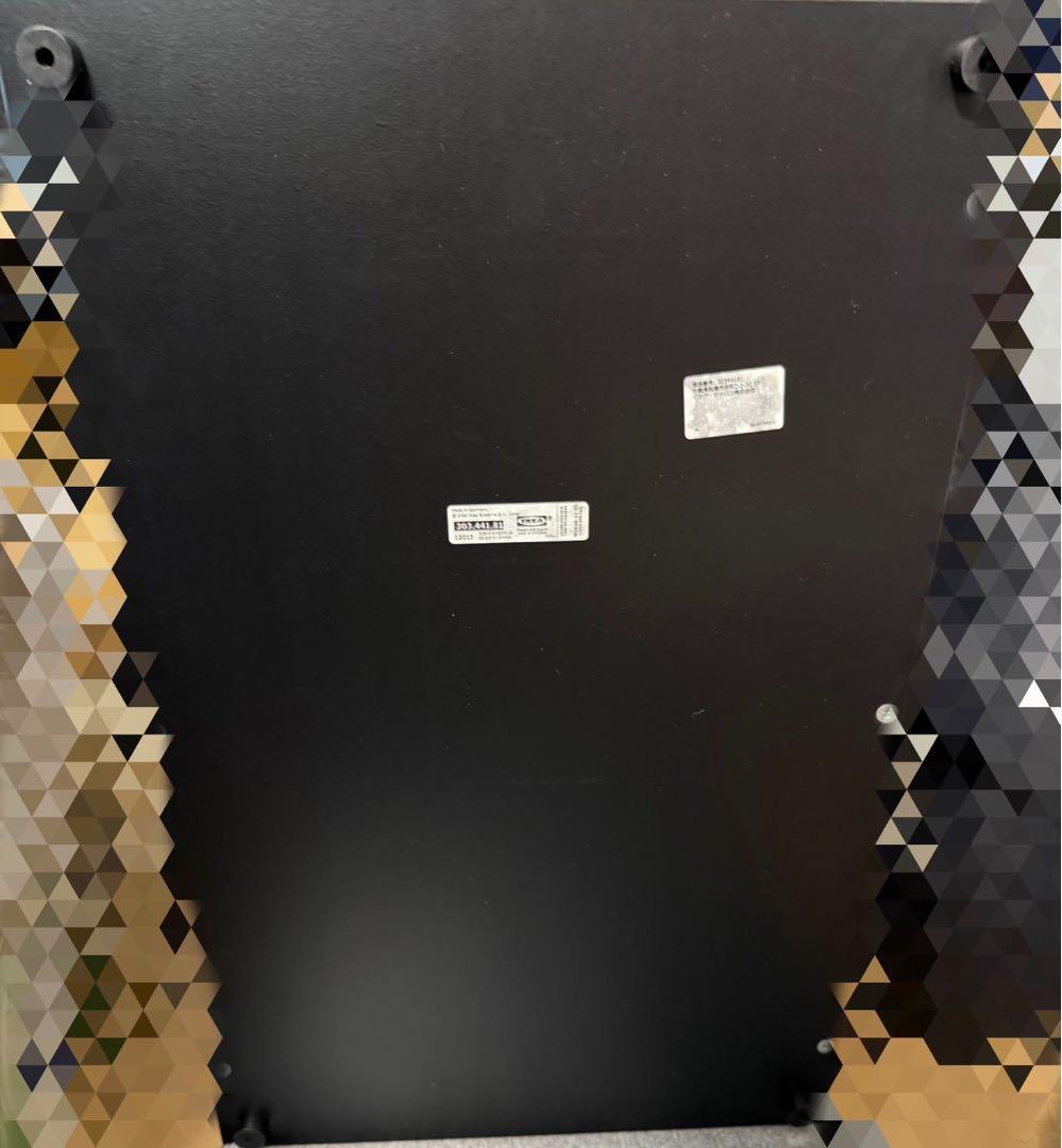 IKEA ALEX アレクス　ブラックブラウン②