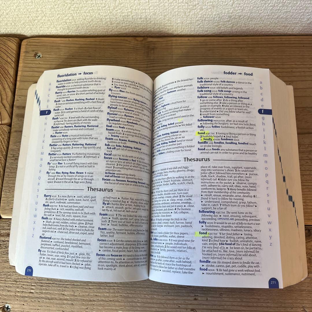Oxford School Dictionary & Thesaurus英英辞書