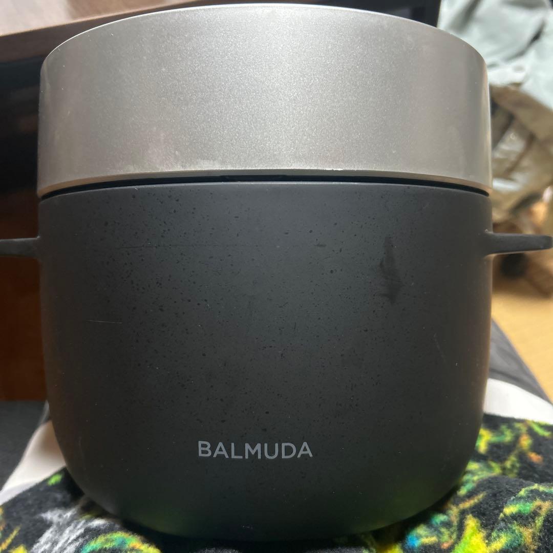 【美品】BALMUDA The Gohan K03A-BK 炊飯器 3合炊き