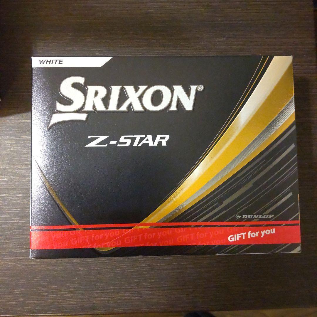 Srixon Z-STAR 2025年 ホワイト 6スリーブ