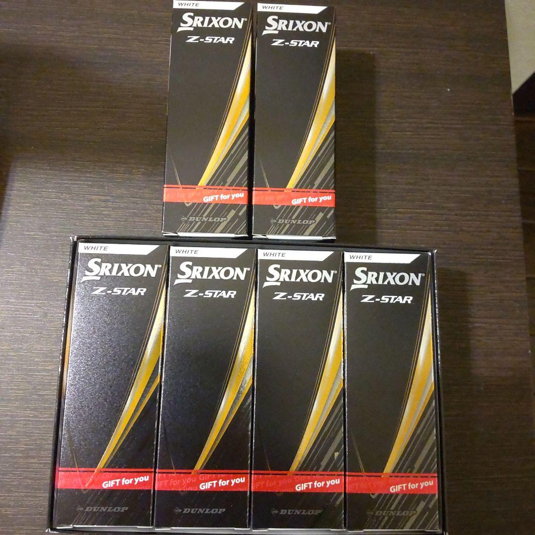Srixon Z-STAR 2025年 ホワイト 6スリーブ