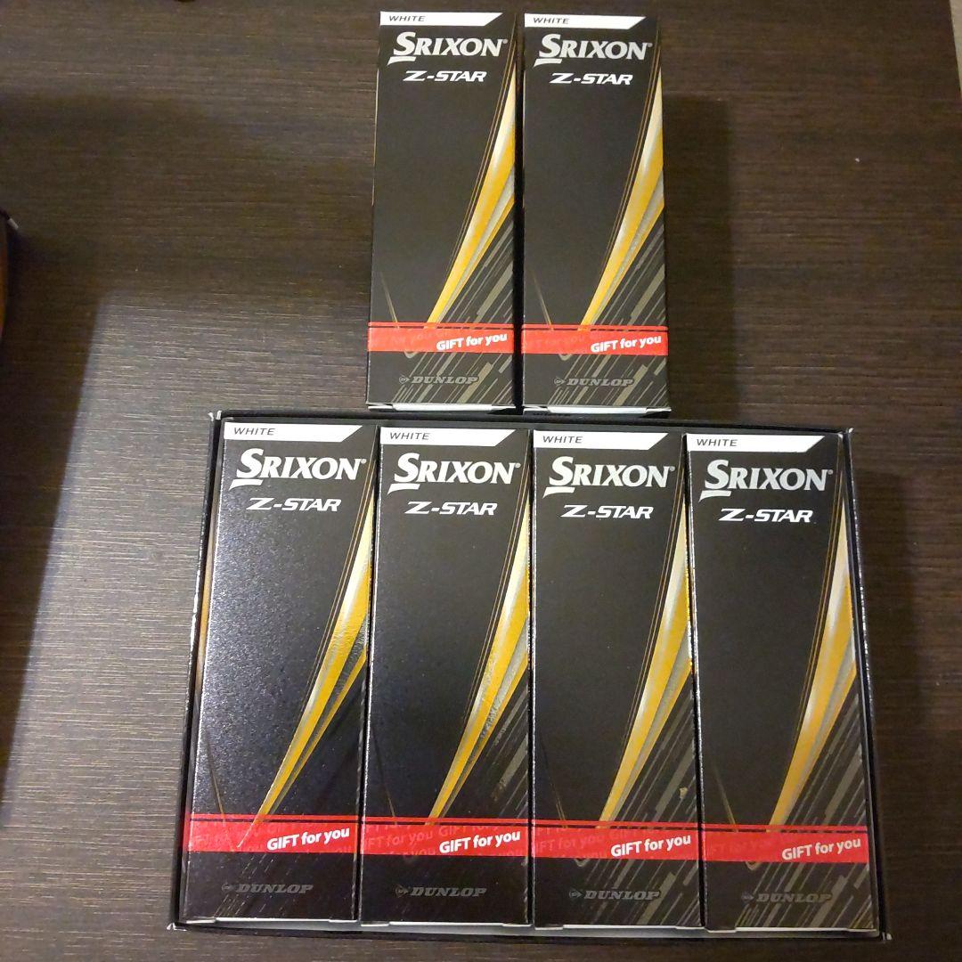 Srixon Z-STAR 2025年 ホワイト 6スリーブ