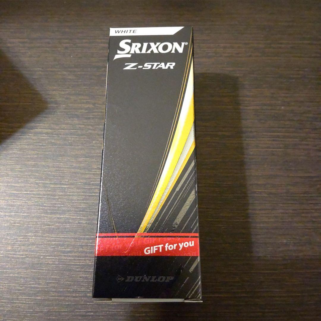 Srixon Z-STAR 2025年 ホワイト 6スリーブ