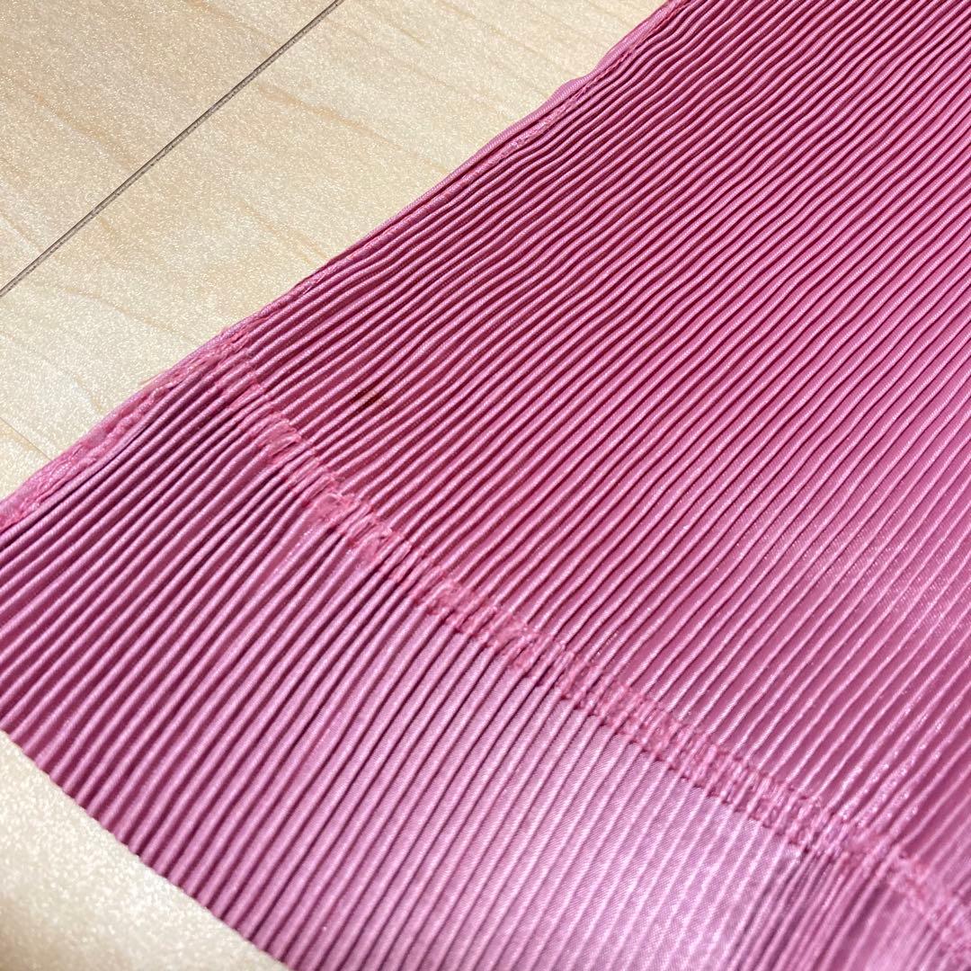 美品 イッセイミヤケ im product プリーツ エプロン ワンピースドレス