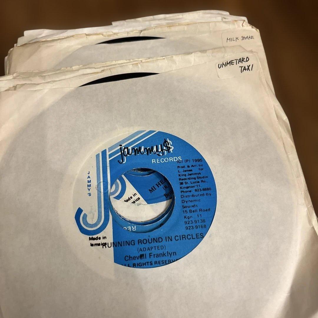 き*ん様 レゲエ7インチレコード　ジャミーズ系　ダンスホール　50枚セット　名盤