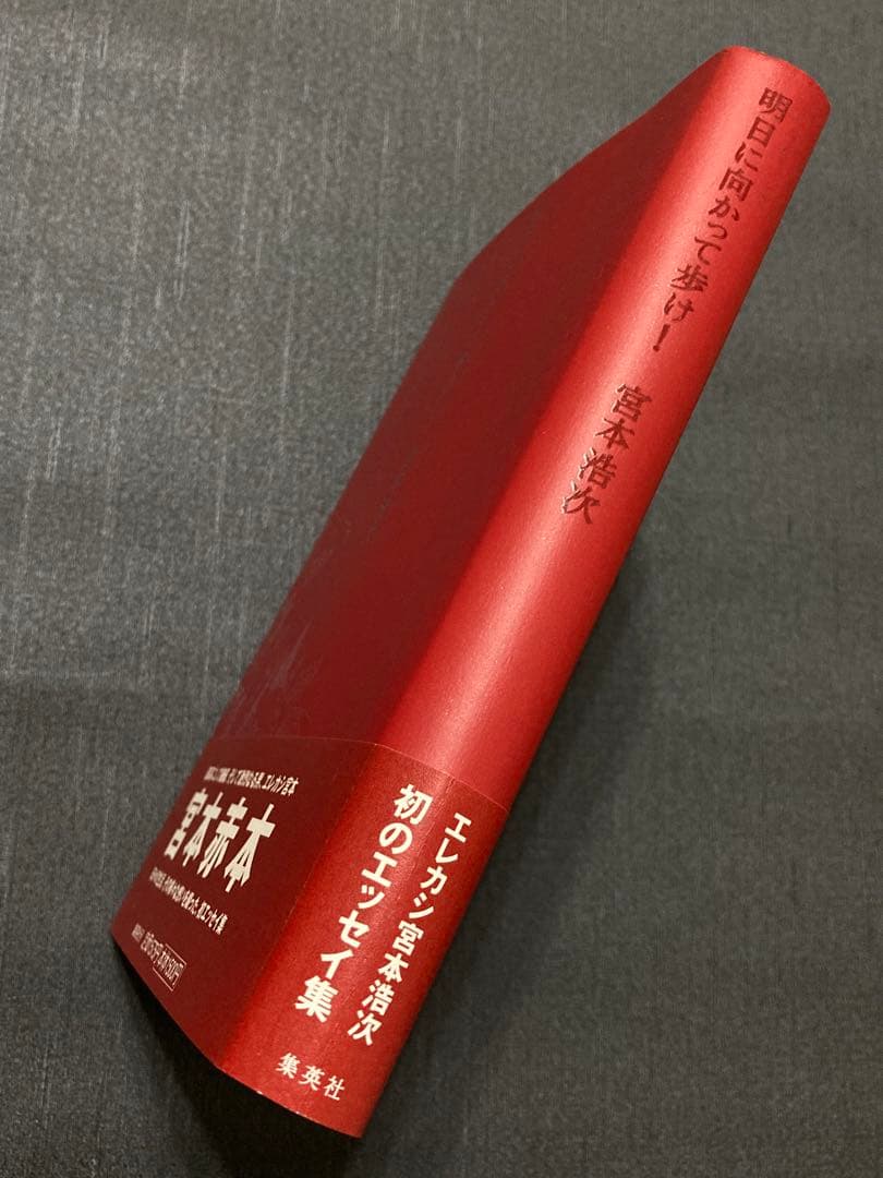 【初版帯付き】明日に向かって歩け！ 宮本浩次 赤本