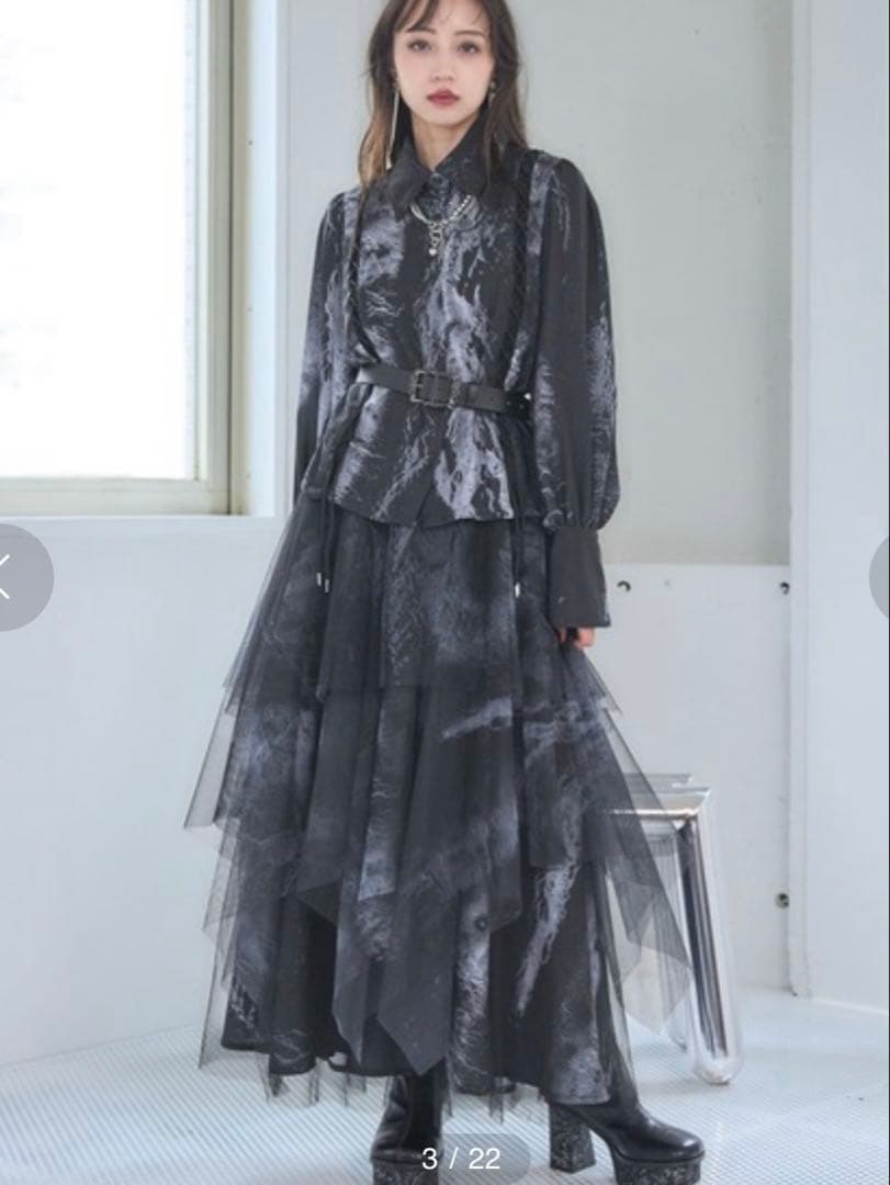 【完全完売品・超美品】Goshow×HARE　チュールレイヤードスカート