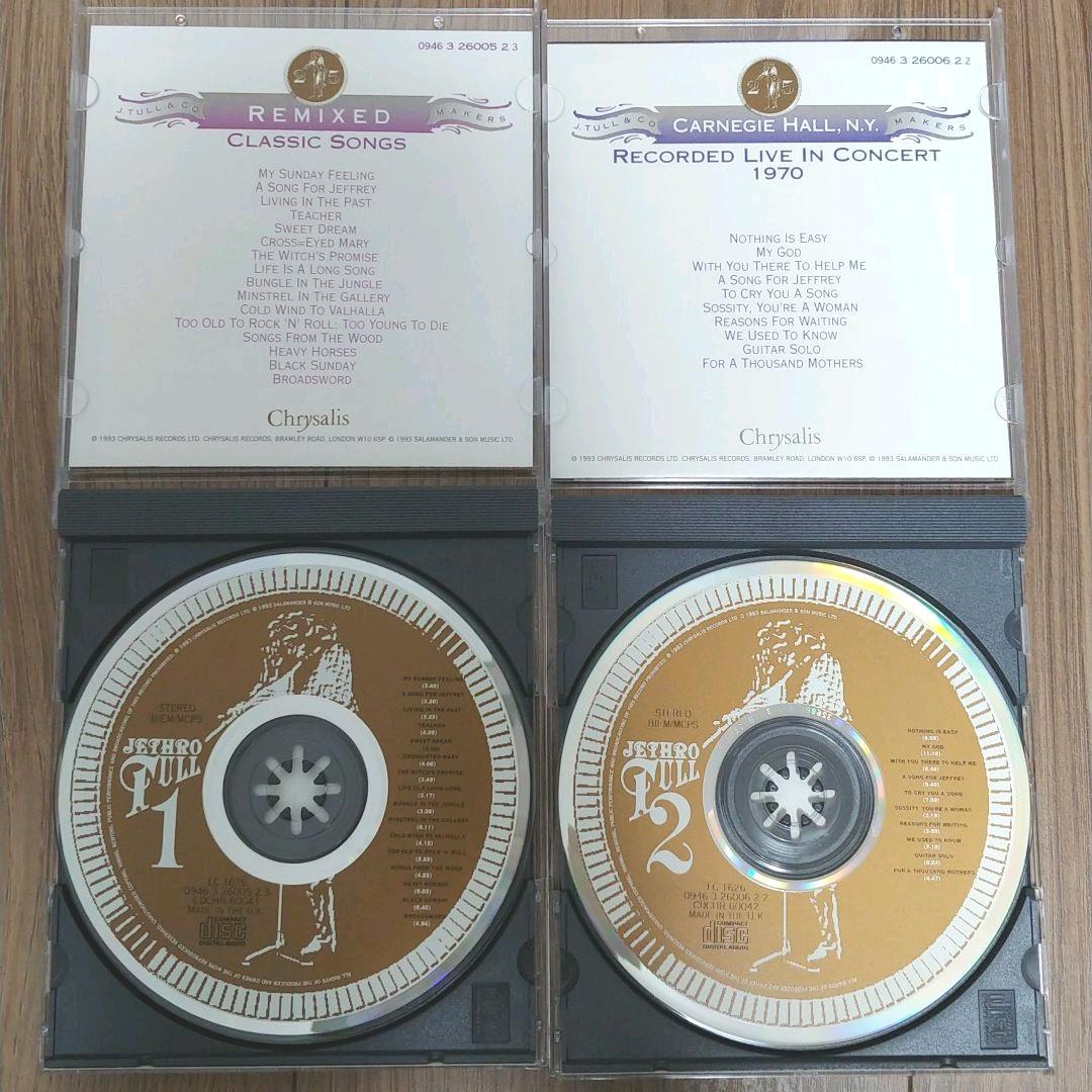 Jethro Tull - 25anniversary 4cd ボックスセット