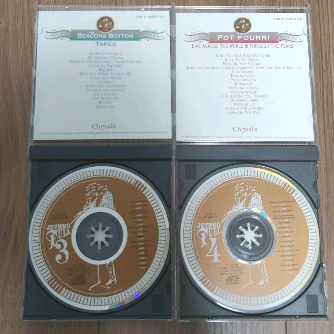 Jethro Tull - 25anniversary 4cd ボックスセット