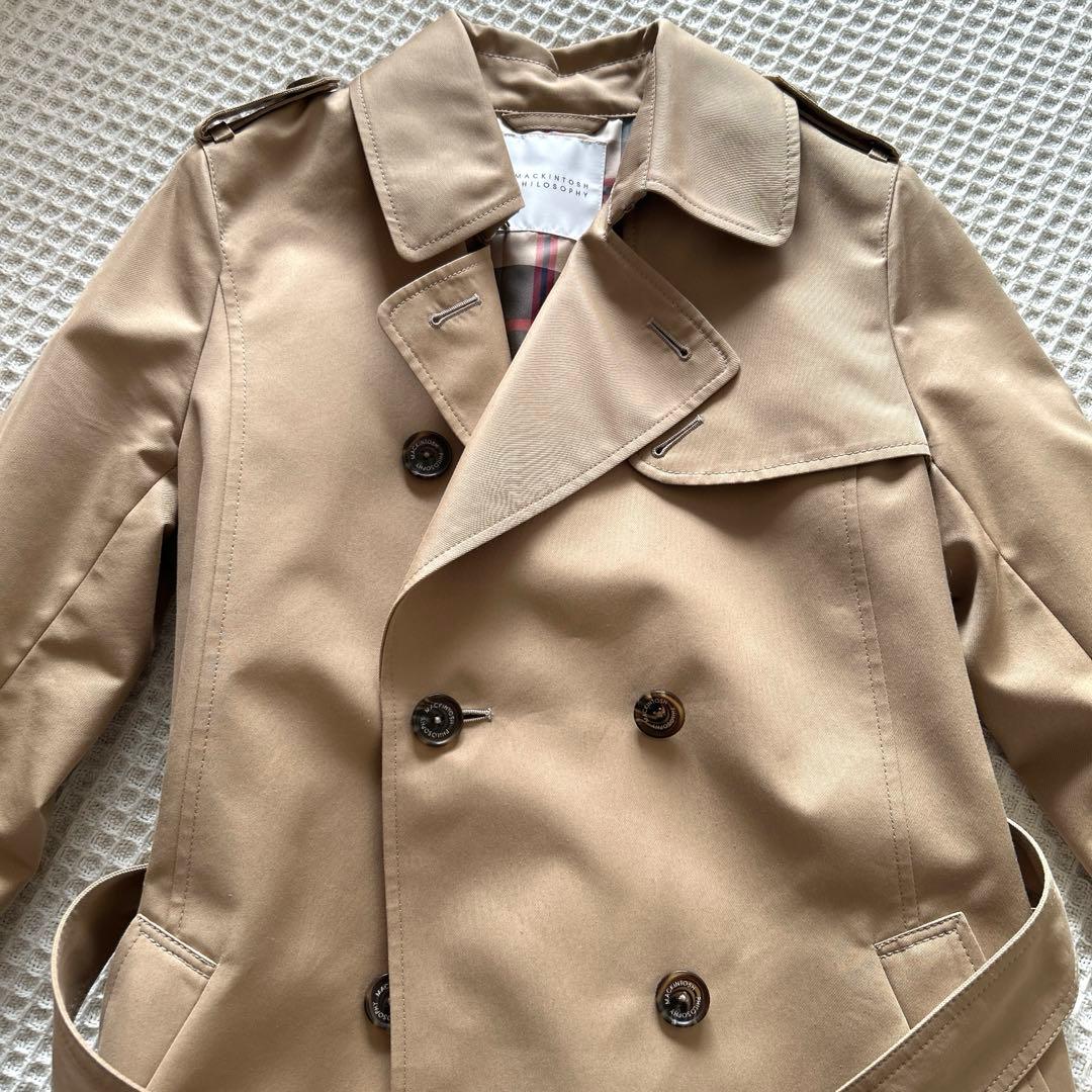 【新品未使用】MACKINTOSH PHILOSOPHY ロングトレンチコート