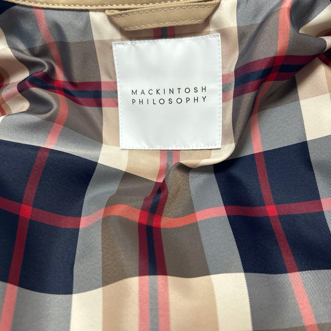 【新品未使用】MACKINTOSH PHILOSOPHY ロングトレンチコート