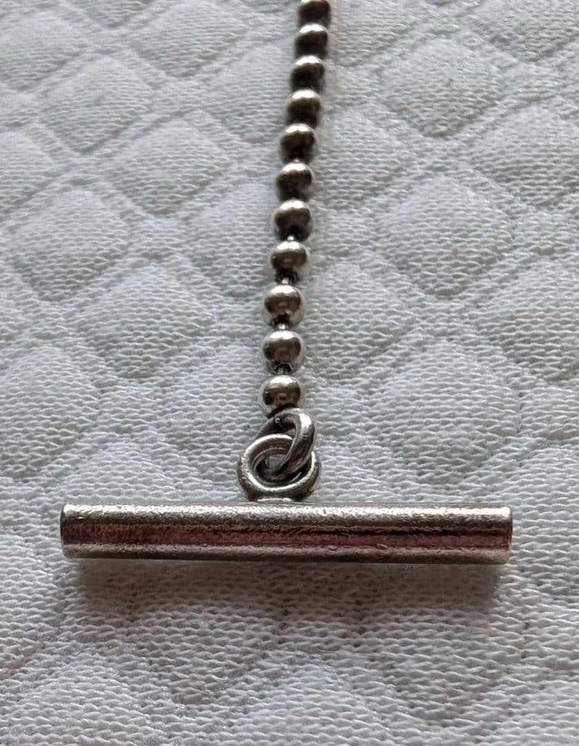 GUCCI グッチ ドッグタグ ネックレス シルバー ボールチェーン 正規品