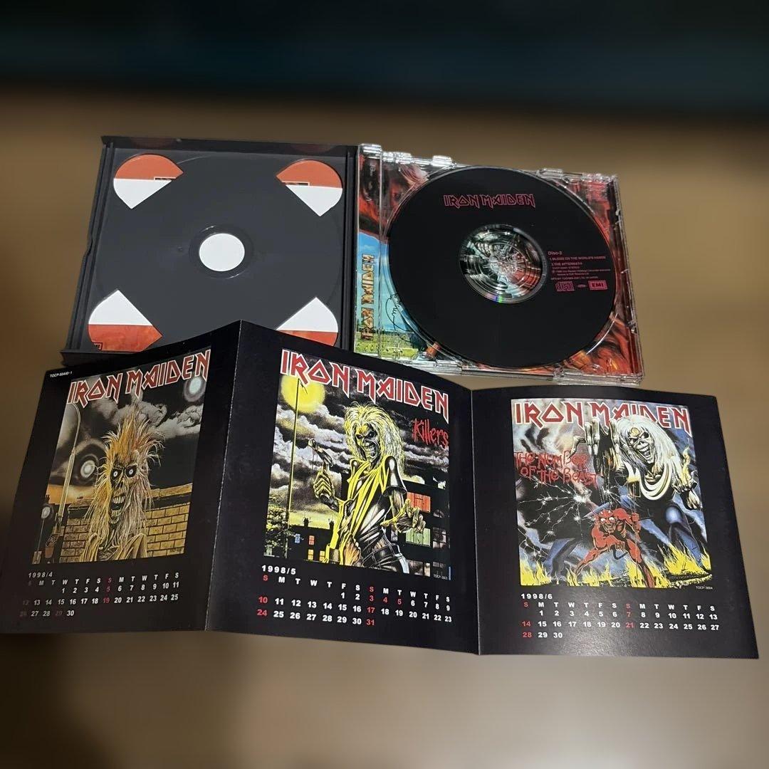 祝来日 アイアン・メイデン/ヴァーチャル・イレヴン 初回特典ボーナスCD付き