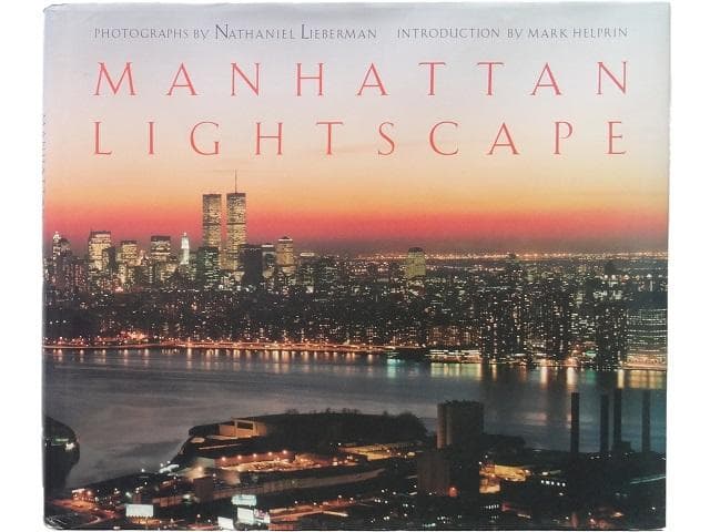 洋書◆マンハッタン写真集 本 ライトスケープ アメリカ ニューヨーク 風景 景色