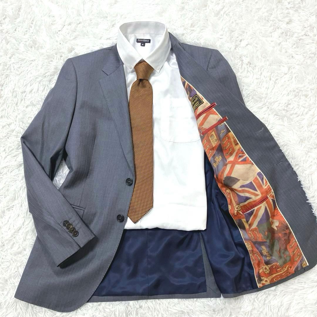 PaulSmith Loropiana　テーラードジャケット　Lサイズ　シルク混