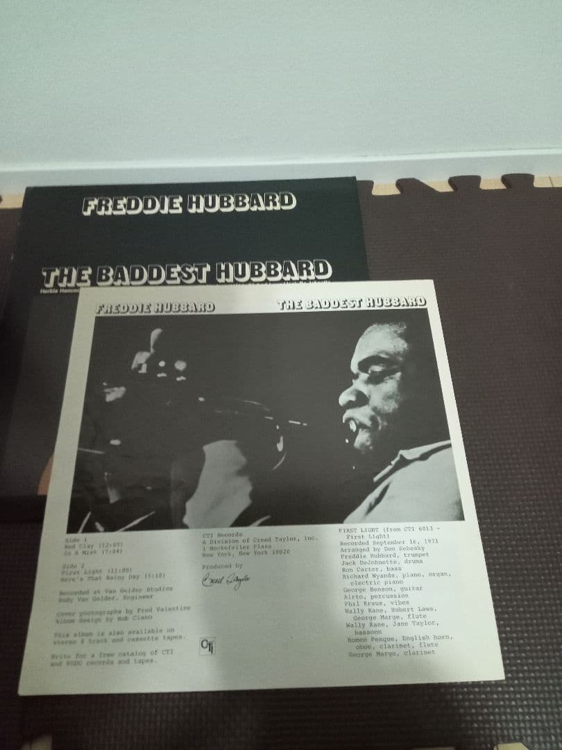 Freddie Hubbard　レアグルーヴ　JAZZ FUNK CTI