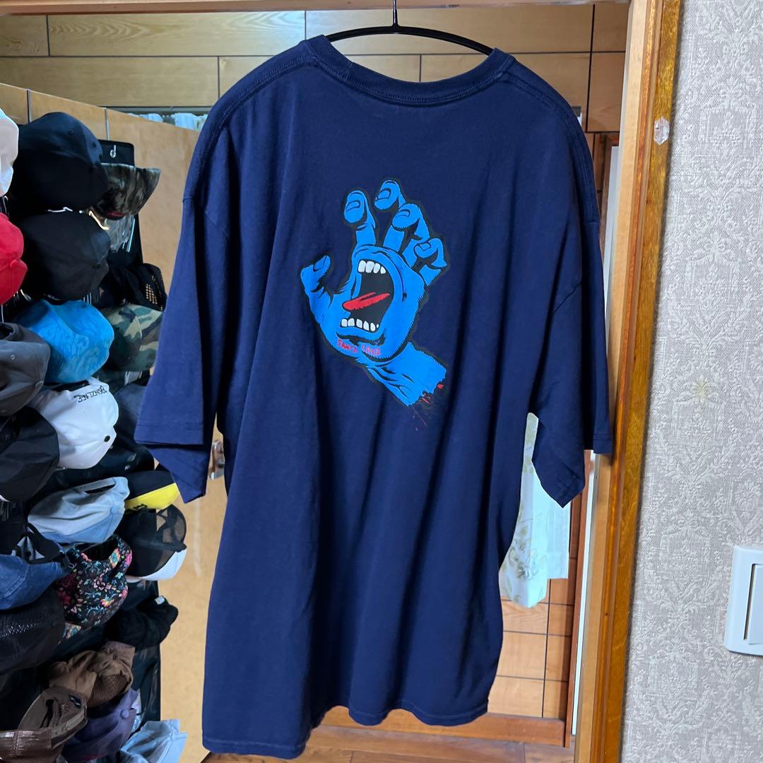 SANTA CRUZ サンタクルーズ Tシャツ XL ネイビー ヴィンテージ