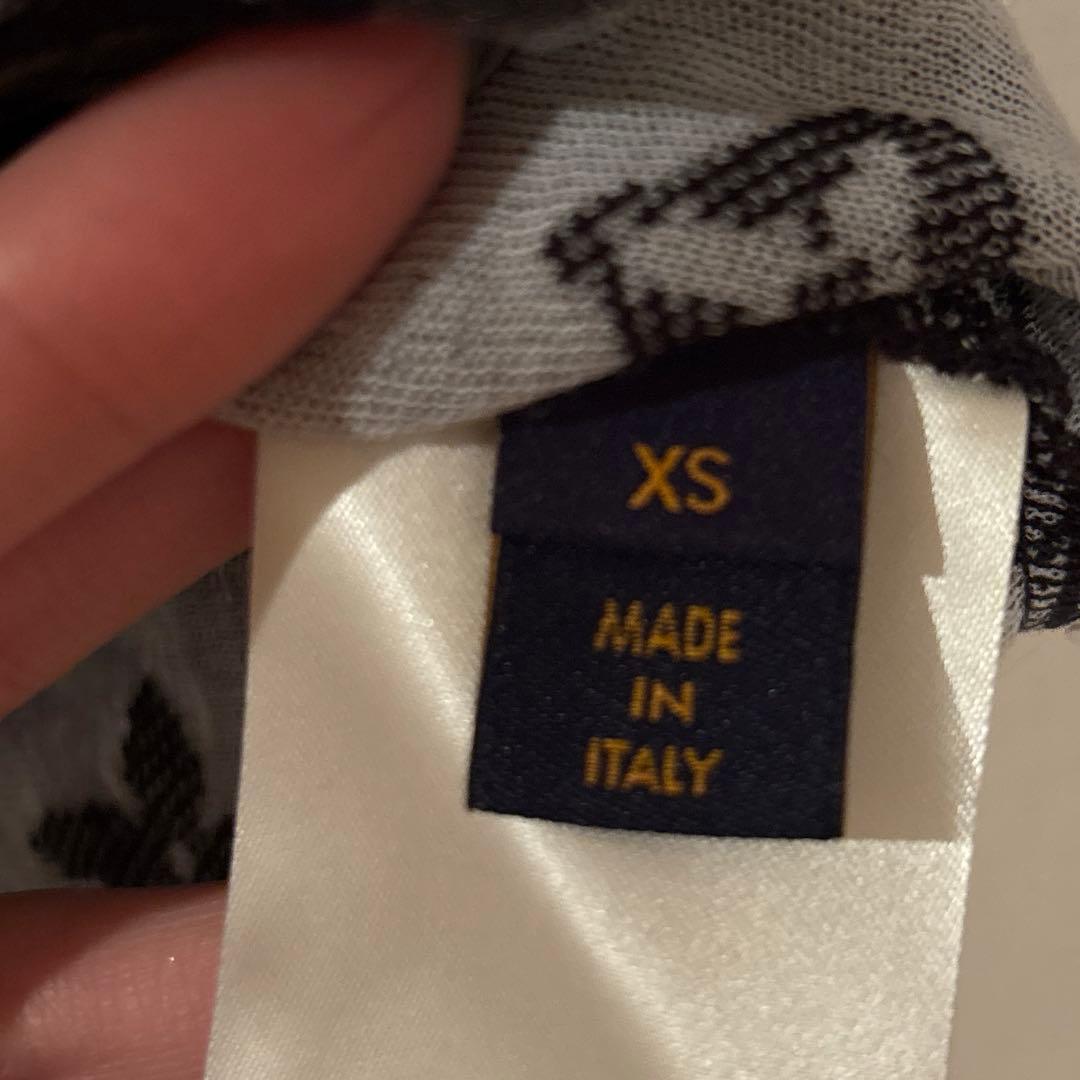 ルイヴィトン LOUIS VUITTON LVモノグラムTシャツ メンズ XS