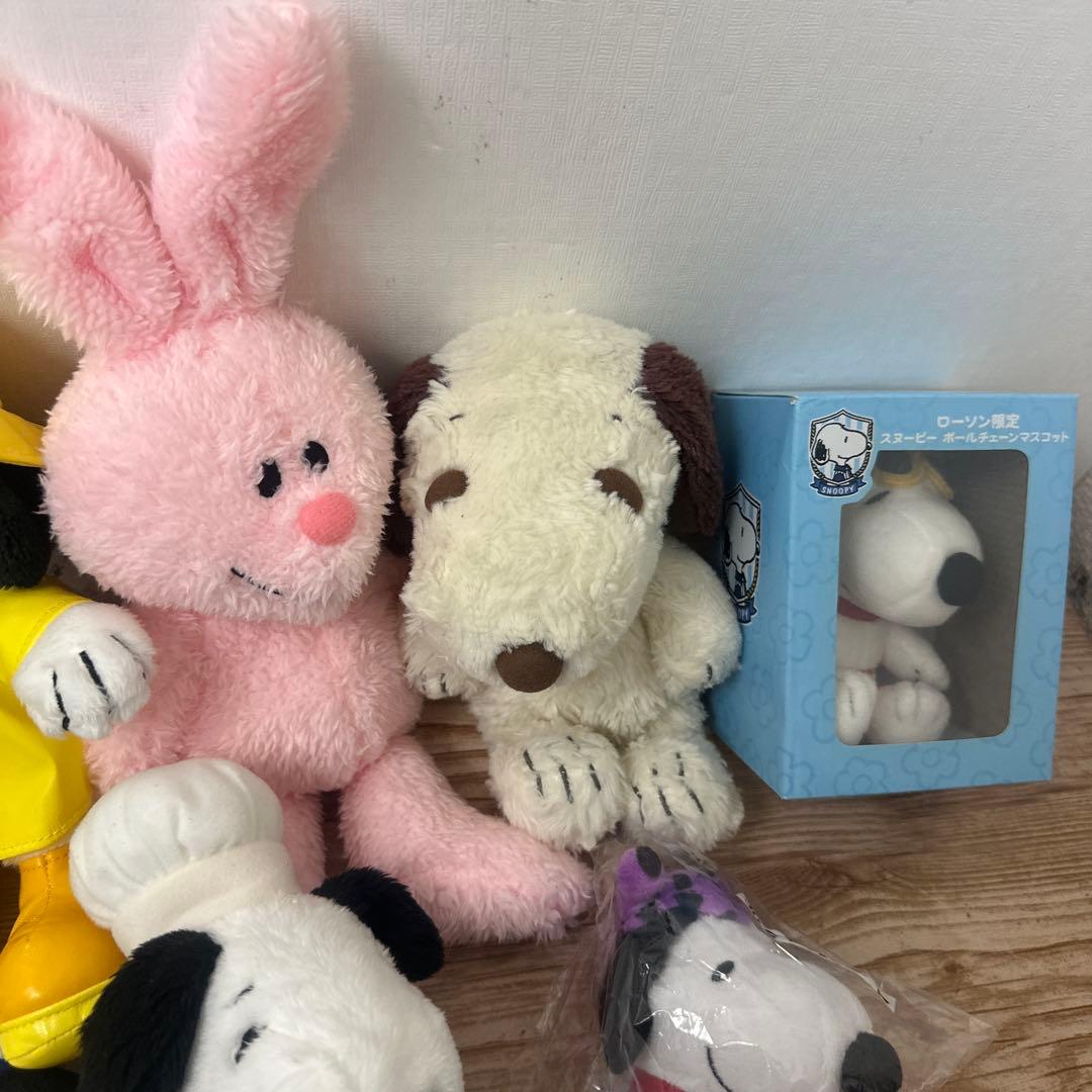 SNOOPYマスコットぬいぐるみ大量まとめ売りSET