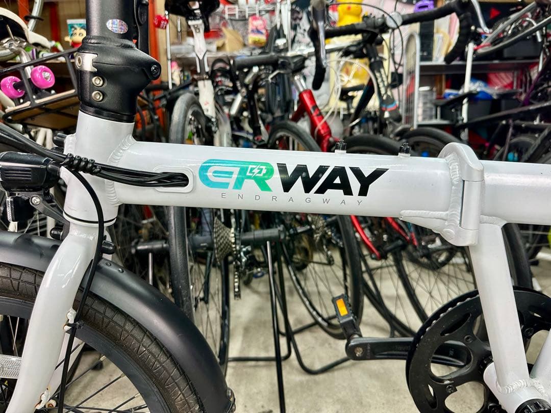 ERWAY a01 電動アシスト折りたたみ基本発送送料無料！近県完成車配送も！