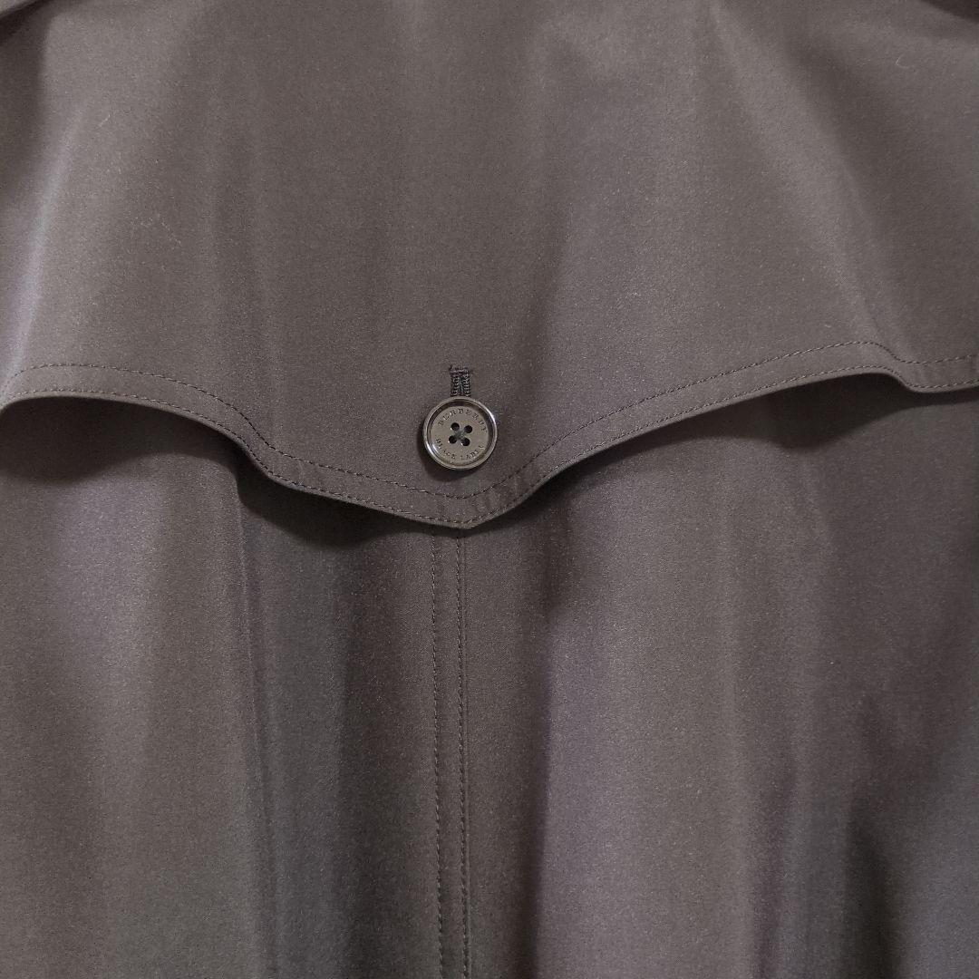 BURBERRY バーバリー レーベル トレンチコート 黒　ライナー付 Mサイズ